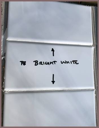 Bright White Grout