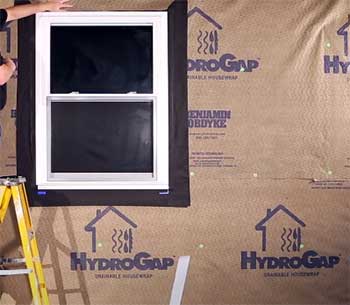 HydroGap Housewrap