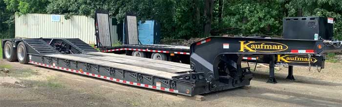 KAUFMAN Lowboy Trailer