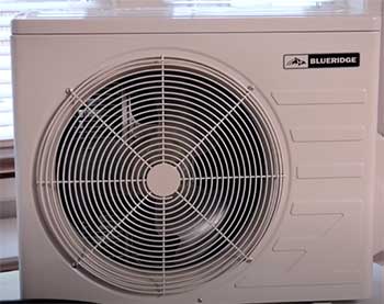 outdoor unit of Blueridge Ductless Mini-Split Air Conditioner