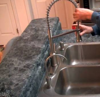 Pre Rinse Kitchen Faucet 