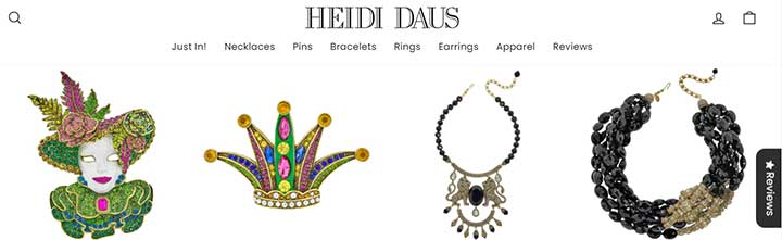 Heidi Daus jewelry