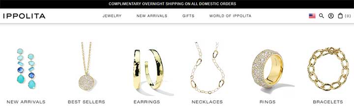 Ippolita Jewelry Website
