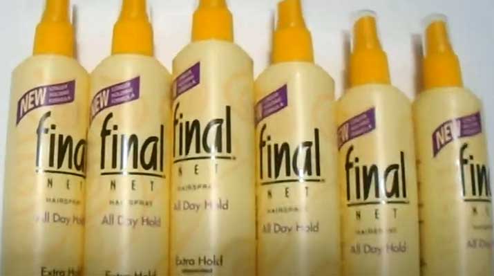 Final Net Extra Hold Unscented Hairspray