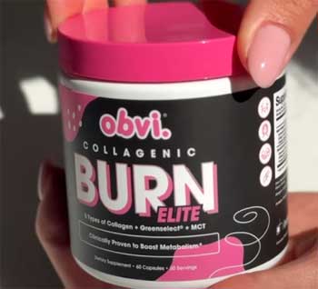 Obvi’s Collagenic Burn Elite capsules