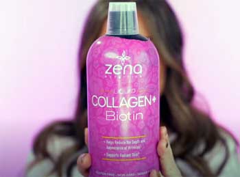 Zena Nutrition Liquid Collagen & Biotin