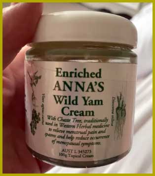 Anna's Wild Yam Cream