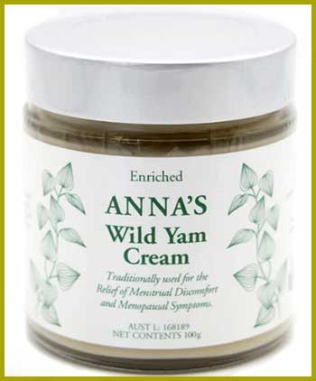 Anna's wild yam cream