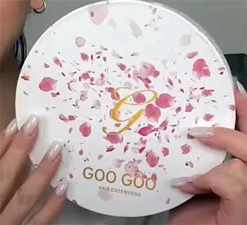 GOO GOO Hair Clip in Human Hair Extensions