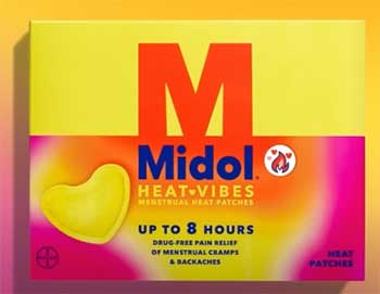 Midol Heat Vibes Pain Relief Heat Patch