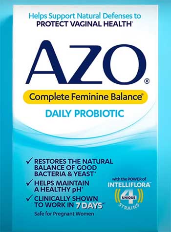 AZO Complete Feminine Balance Daily Probiotic