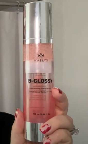 MAELYS B-GLOSSY Smoothing Body Serum