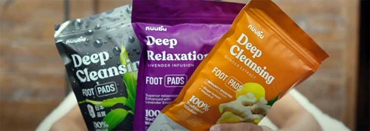 Nuubu Deep Cleansing Foot Pads