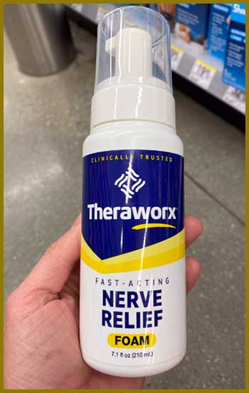 Theraworx Fast-Acting Nerve Relief Foam