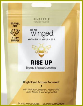 Winged Wellness Women's Rise Up Gummies