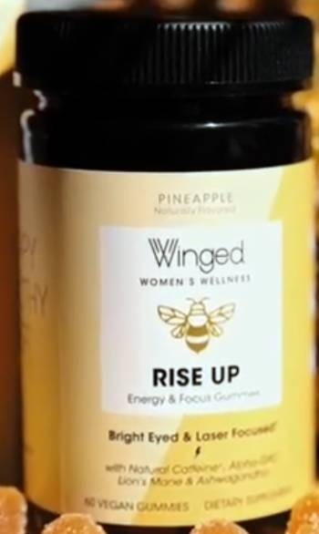 Winged Wellness Women's Rise Up Gummies