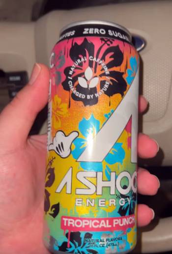 A SHOC energy drink