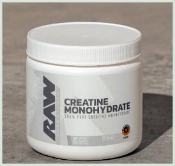 raw creatine monohydrate