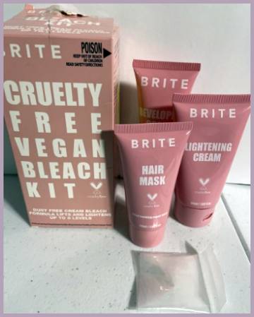 brite vegan bleach kit