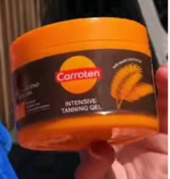 carroten tanning gel