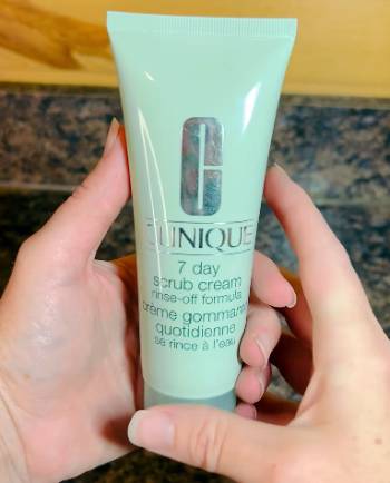 clinique 7 day scrub cream