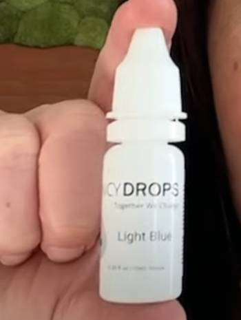 iris ink eye drops