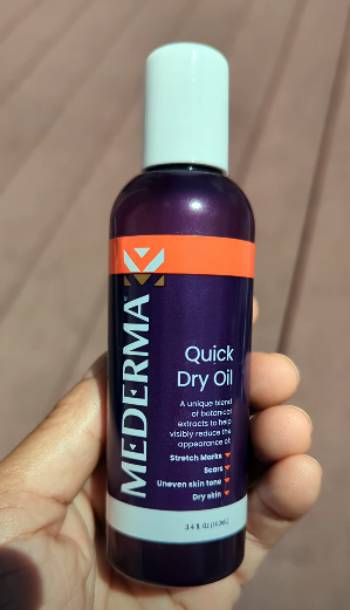 mederma quick dry oil