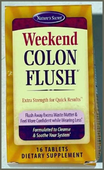 nature's secret weekend colon flush