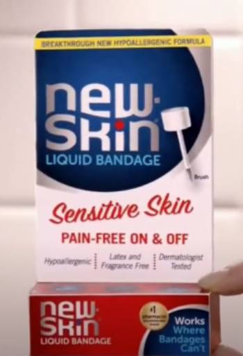 new skin liquid bandage