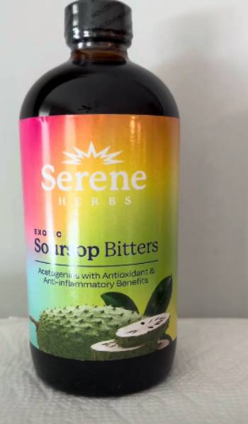 serene soursop bitters