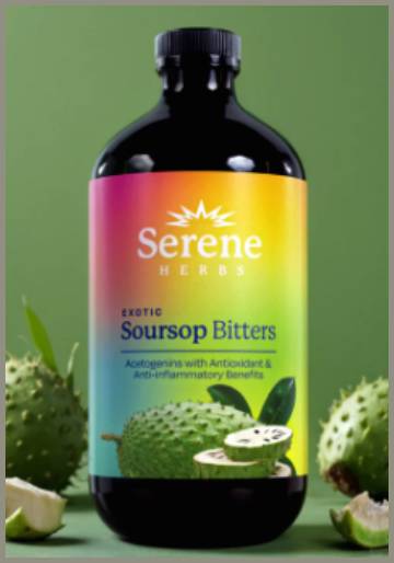 serene soursop bitters