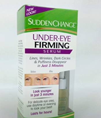 sudden change eye serum