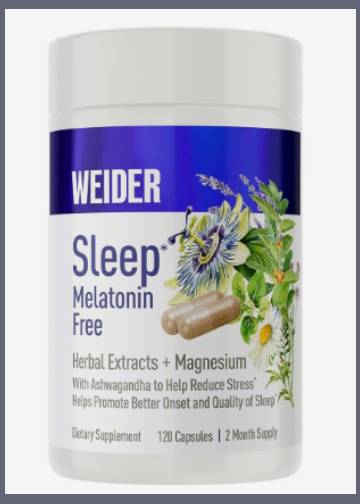 weider sleep melatonin free