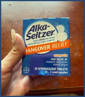 alka seltzer hangover relief