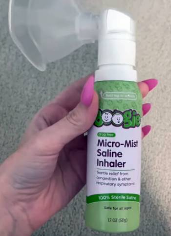 boogie micro mist saline inhaler