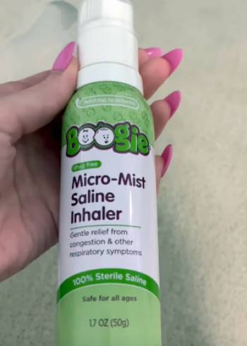 boogie micro mist saline inhaler