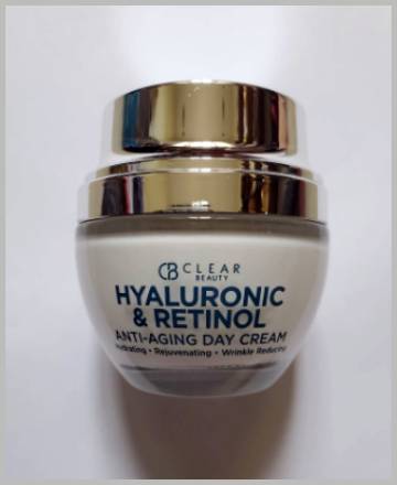 clear beauty hyaluronic and retinol