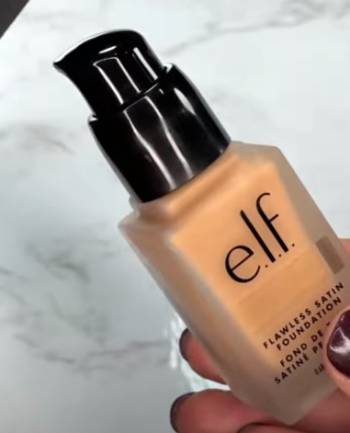 elf caramel foundation