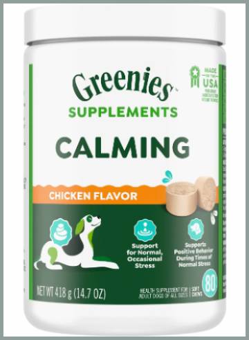 greenies calming supplements