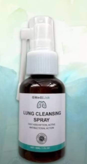 medilisk lung cleansing spray