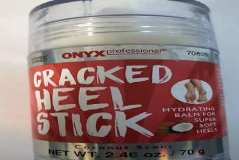 onyx cracked heel stick