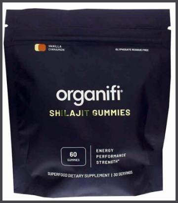 organifi shilajit gummies