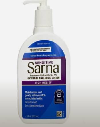 sarna sensitive lotion
