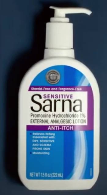 sarna sensitive lotion