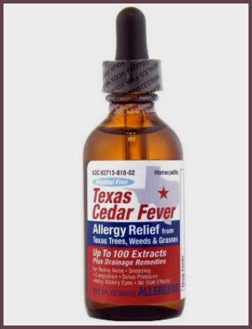 texas cedar fever drops