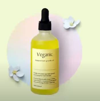 veganic natural hair growth oil