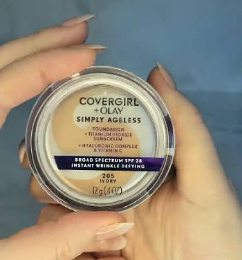 covergirl and olay simply ageless foundation