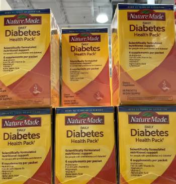 nature made diabetes health pack