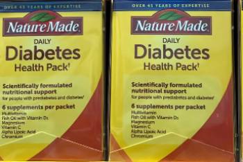 nature made diabetes health pack