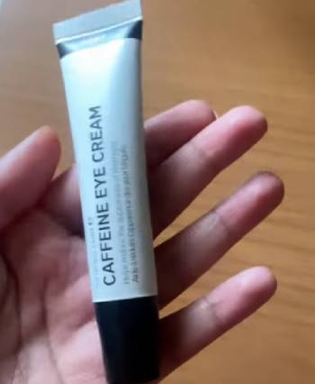 the inkey list caffeine eye cream